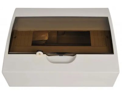 10 Pole Surface mount distribution board switchboard load center with door earth neutral links SMS10