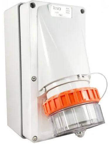 APPLIANCE INLET 3 PHASE 5 ROUND PIN 20A TAI520