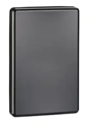 BLANK PLATE BLACK STANDARD BLACK COLOR