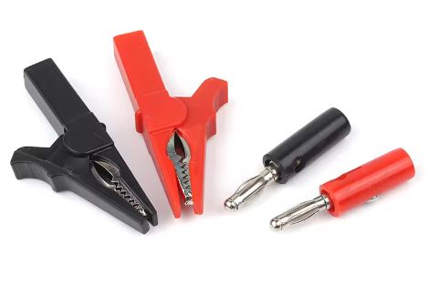BANANA PLUG AND ALLIGATOR CLIP SET
