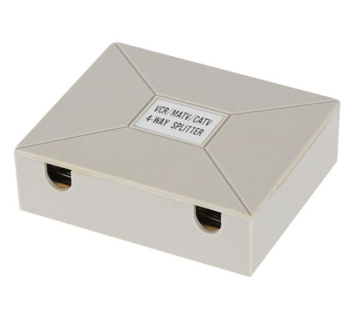 4 WAY SPLITER VCR/MATV/CATV UV774