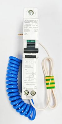 CLIPSAL SCHNEIDER RCD MCB 10KA 1P+N 40A WITH NEUTRAL TAIL 4RCBE140/30