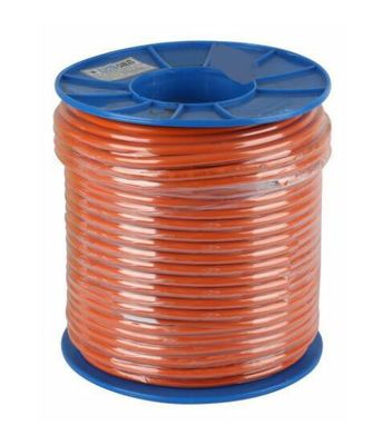 4mm sq. 2 core + Earth orange circular cable 100m roll SRCV2040+E-100