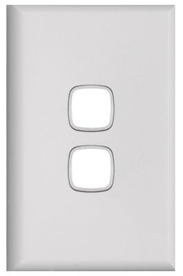 HPM EXCEL XL770/2GPLWE 2 GANG GRID AND PLATE