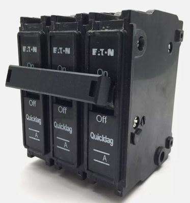 8A EATON QUICKLAG BREAKER 3 POLE MCB 6kA