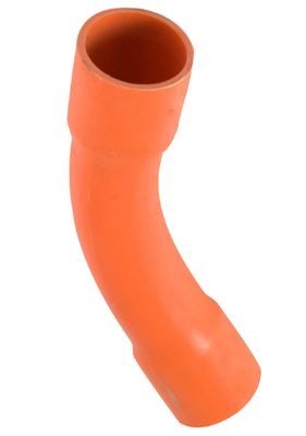 150mm Sweep Bend Orange HD 45 Degree