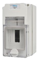 WEATHERPROOF 4 POLE CIRCUIT BREAKER COVER ENCLOSURE TESTCBC4P