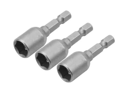 8MM 3PCS MAGNETIC NUT SOCKET SET