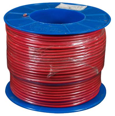 0.75mm Red Flexible Building wire 24/0.2 100m Roll F1075VT-100RED