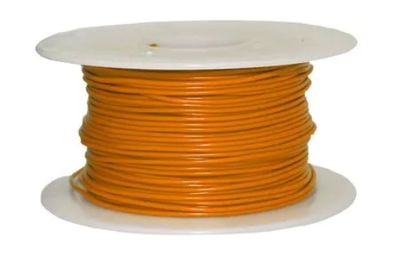 0.75mm Orange Flexible Building wire 24/0.2 100m Roll F1075VT-100ORANGE