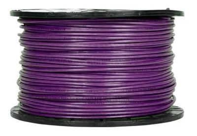 0.75mm Purple Flexible Building wire 24/0.2 100m Roll F1075VT-100PURPLE