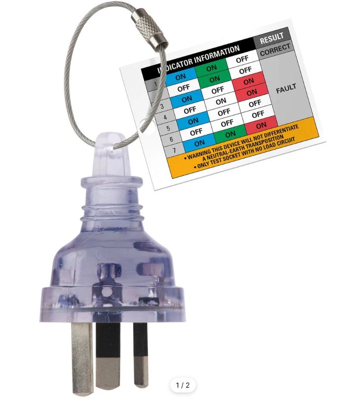DETA Power Outlet Tester Plug DET240