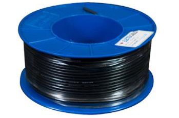 6mm Black Building Wire 7/1.04 100m Roll SR1060-100BLACK