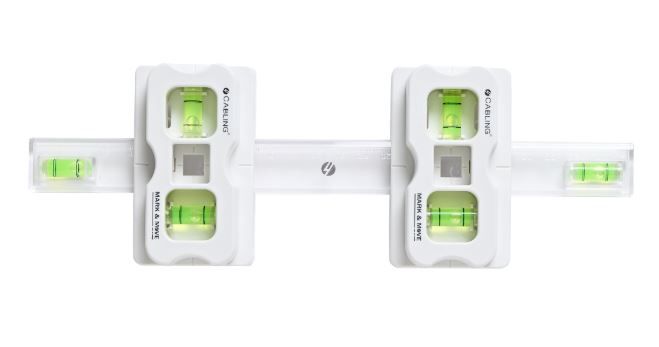 Wall plate Stencil Outlet Cutting Jig with Liquid level Mark and Move