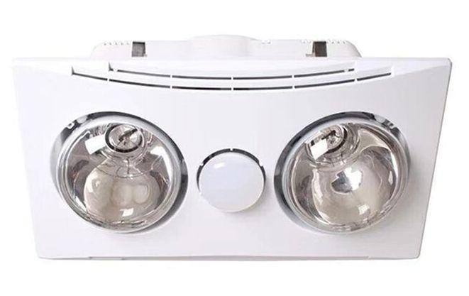 2 Heat Bathroom 3 in 1 Light Fan Heater Altair 1 unit SBH2