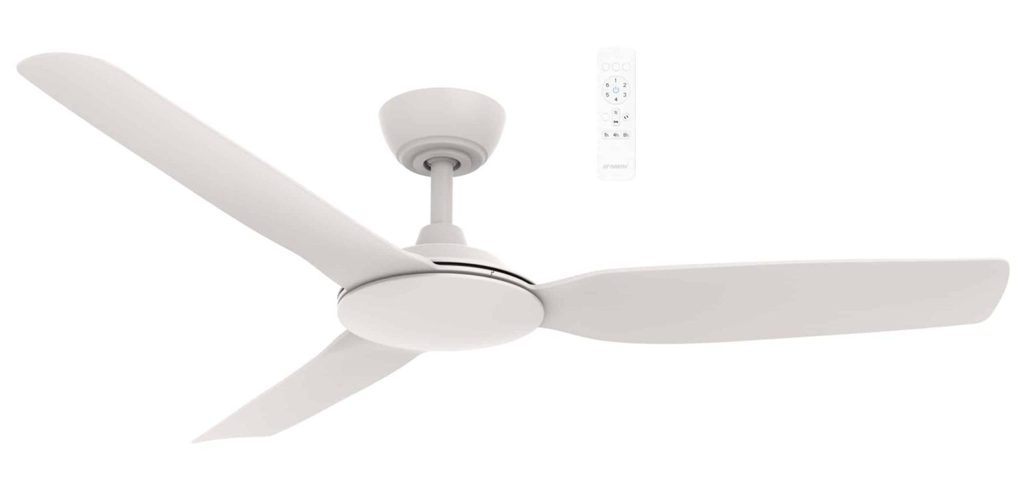 Viper DC 48″ 3 Blade WHITE Smart Ceiling Fan With WIFI Remote Control MVDC123W