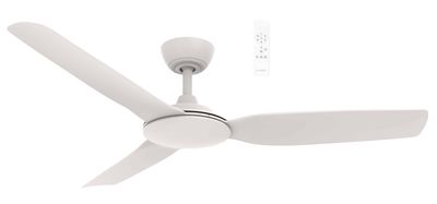 Viper DC 48″ 3 Blade WHITE Smart Ceiling Fan With WIFI Remote Control MVDC123W