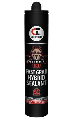 Rapidstic PITBULL 101 Fast Grab Hybrid Sealant 300ml 8-HBS101WT-300
