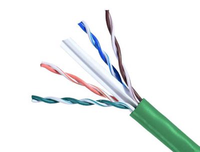 Datatek CAT6 UTP 24AWG data Cable Green 305m roll