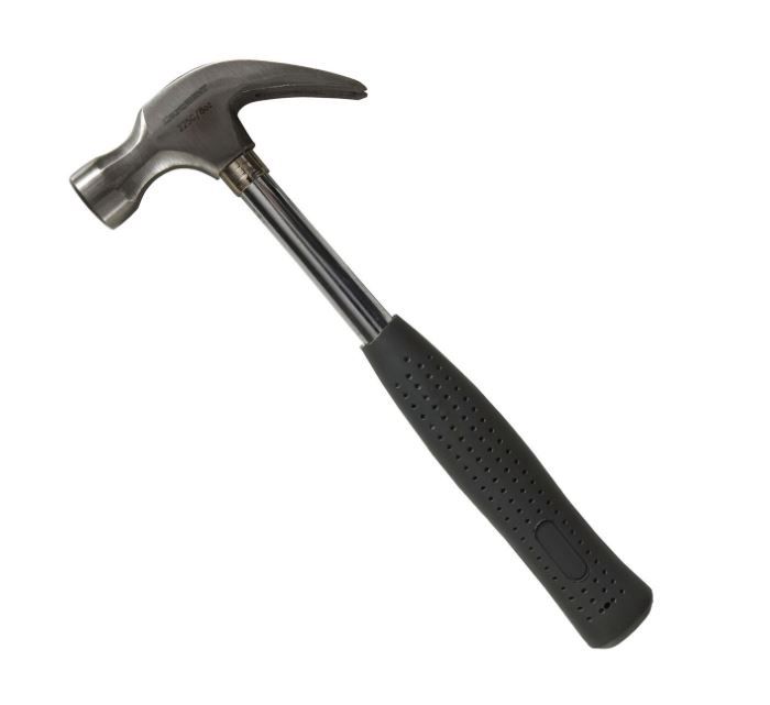 8oz / 225gm steel Claw Hammer 260mm long