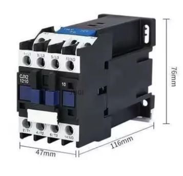24VDC Coil Contactor 12A rated with 1 NO contact CJX2-1210
