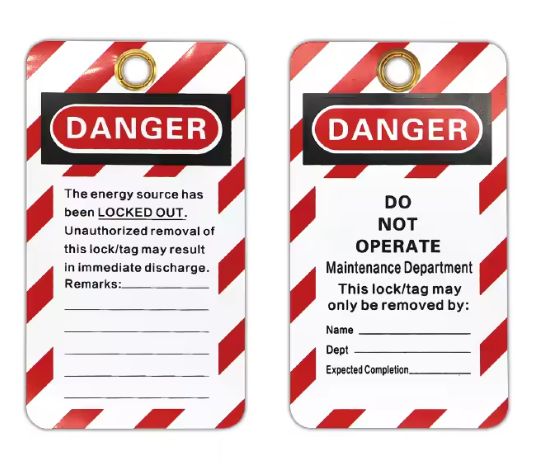 &quot;DO NOT OPERATE&quot; Danger Tag PVC waterproof each piece