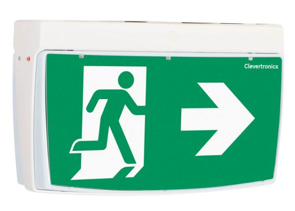 CLEVERFIT Exit Light universal mounted CCFLED-HV