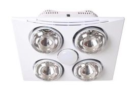 4 Heat Bathromm FAN Heater Light unit 3 in 1 SBH4