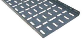 Perforated cable tray 450mm x 2.4m DTP450G