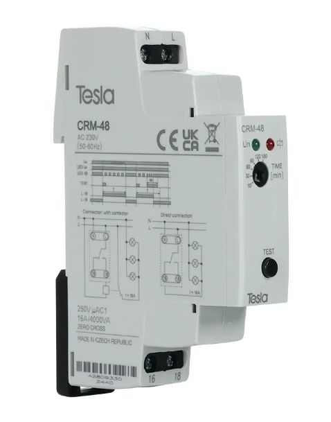 Automatic Emergency Light tester relay CRM-48 TESCRM48