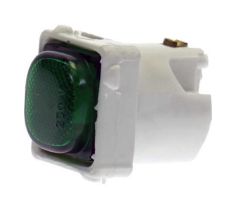 220vac-240vac GREEN neon light indicator mech mechanism TESGREENM