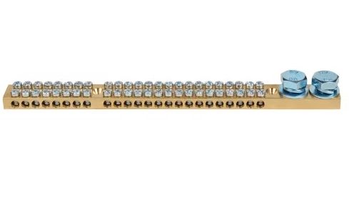 24 Holes Neutral and Earth Bar 165A TESNB24