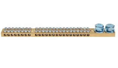 24 Holes Neutral and Earth Bar 165A TESNB24