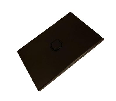 Slim Line 1 Gang Black Switch Orly Range 3AAU-CS01/B