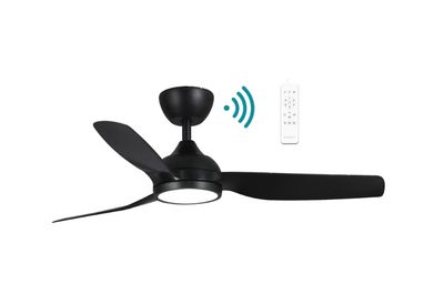 Daytona DC Black 52″ Smart Ceiling Fan With WIFI Remote Control + LED light MDDC1333M