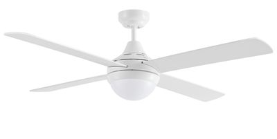 Link 48” White AC Ceiling Fan with E27 Light FSL1244W