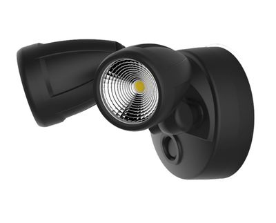 Bandit LED Security Light Double Head Black MLXB3452M