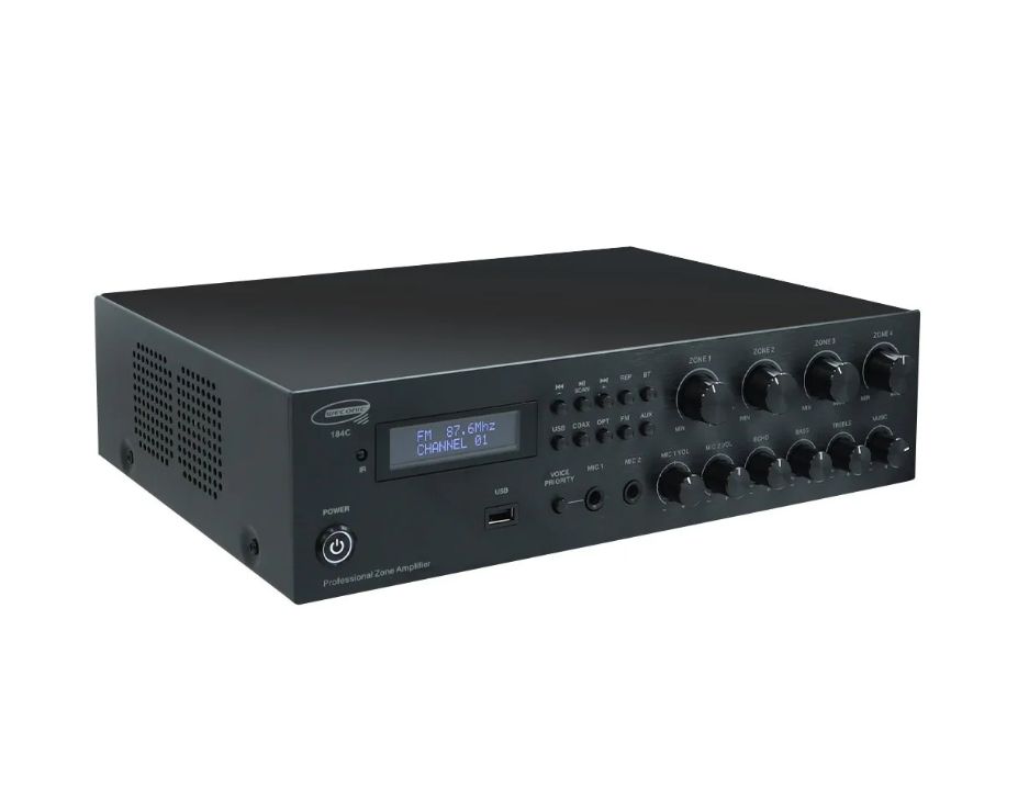 Weconic 4-Zone Multi Room Amplifier with Bluetooth 320W 184C