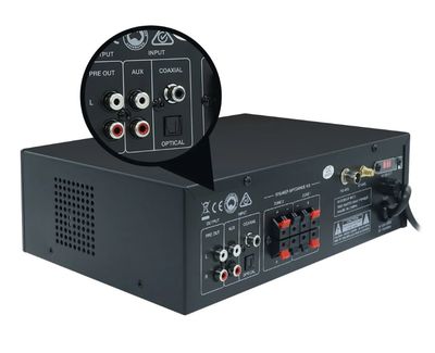 Weconic 2-Zone Multi Room Amplifier with Bluetooth 160W 182C
