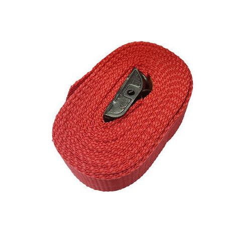 Fasty Transport Lashing Strap Tie Down Cargo Restraints RED 2.5 Meter FAS124