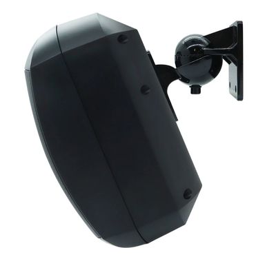 Weatherproof Outdoor Wall Mount Speakers Pair IP66 80w Black WTP660-BLK