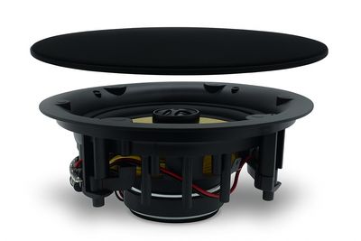 Magnetic 6" Rimless Ceiling Speaker Grill Black BKG-6-RIMLESS-BLACK