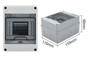 5 pole Weatherproof Distribution board load center IP65 HT-SMS5