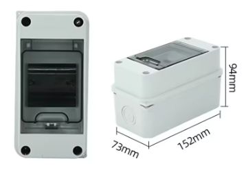 3 pole Weatherproof Distribution board load center IP65 HT-SMS3