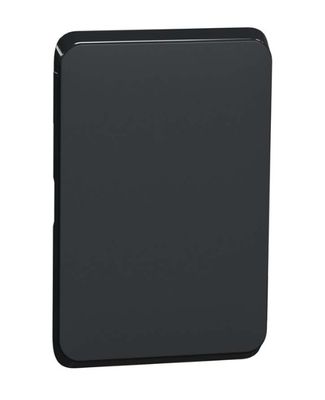 Clipsal Iconic Blank Skin Plate Extra Black 3040C-XB