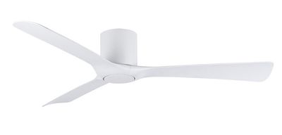 FRESNO DC 52″ 3 Blade Low Profile White Smart Ceiling Fan With WIFI Remote Control MFDC133W