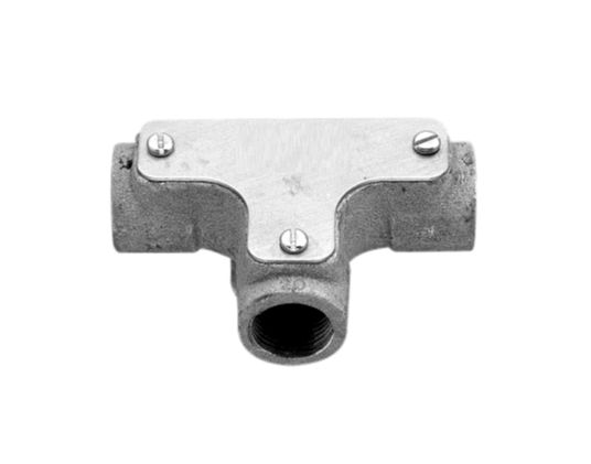 25mm Threaded Metal Galvanised Cast Iron Inspection Tee M-IT25