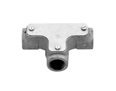 32mm Threaded Metal Galvanised Cast Iron Inspection Tee M-IT32