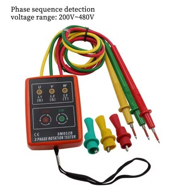 Phase Rotation Tester 3 Phase SM852B