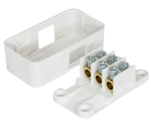 Mini Junction Box 32A 3 Fixed Terminals MJB/3